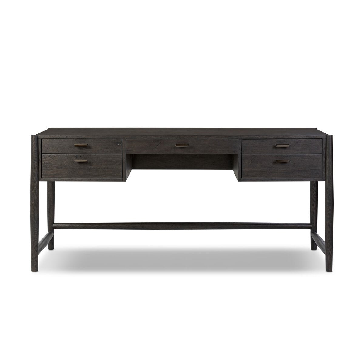 Glenview Escritorio Negro Ahumado