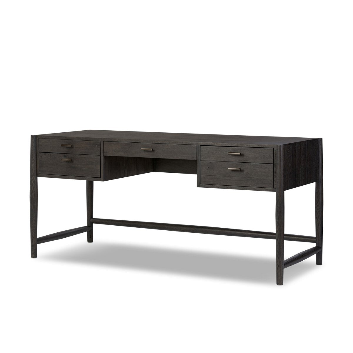 Glenview Escritorio Negro Ahumado