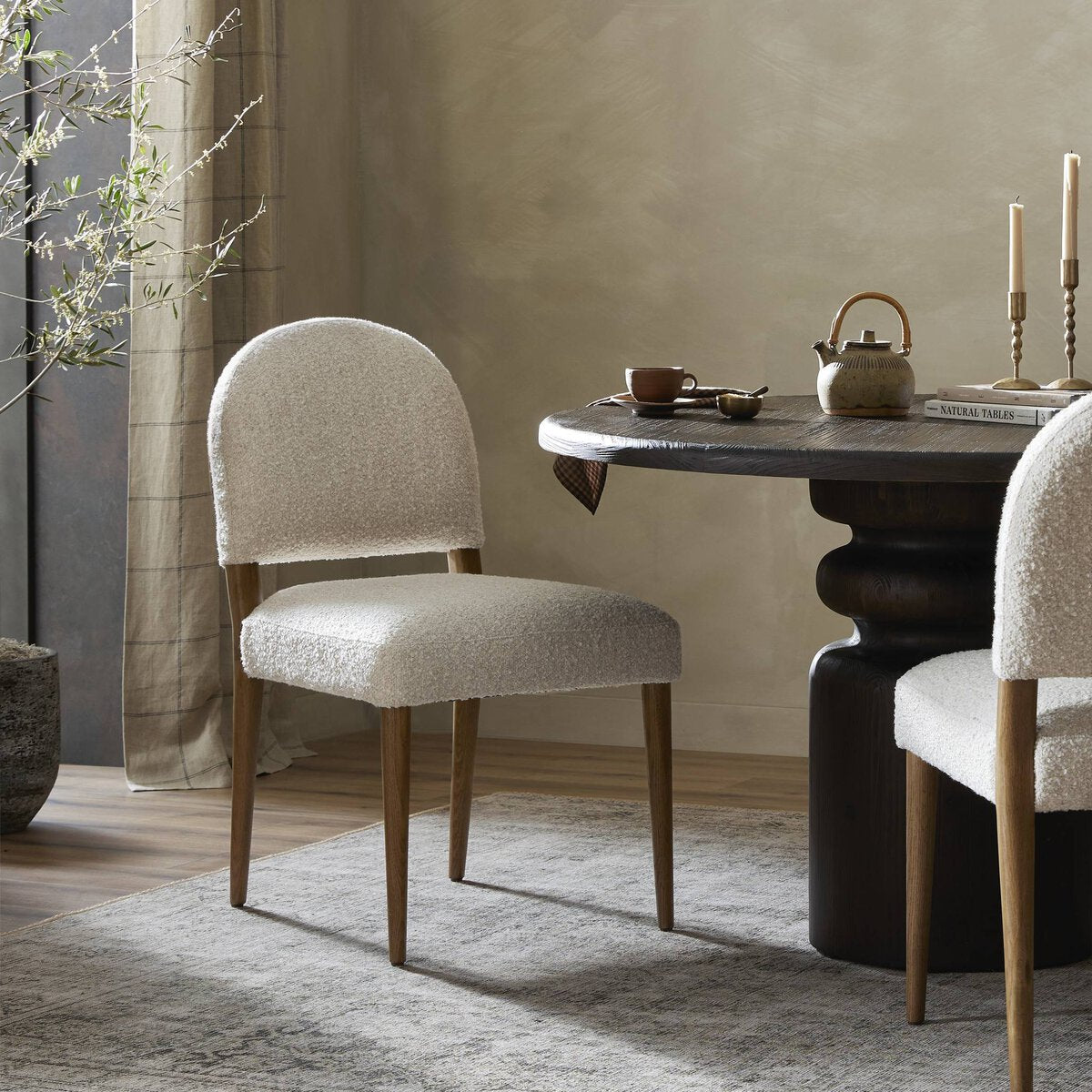Abilene Boucle Silla de comedor