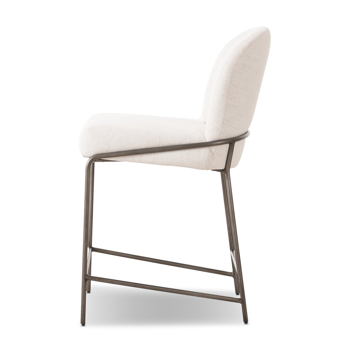 Astrud Lino Crema Counter Stool