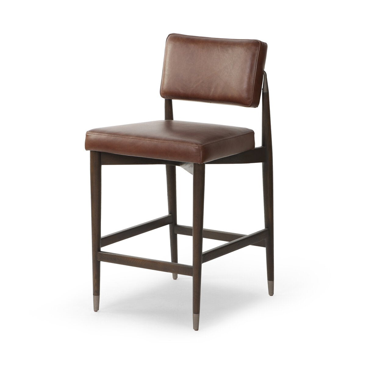 Anton Cuero Top Camel Counter Stool