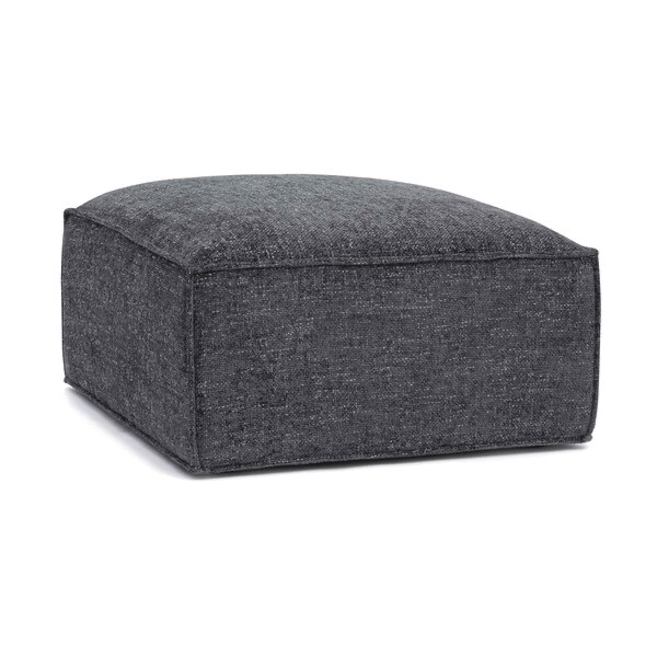 Mindy Charcoal Ottoman Modulo