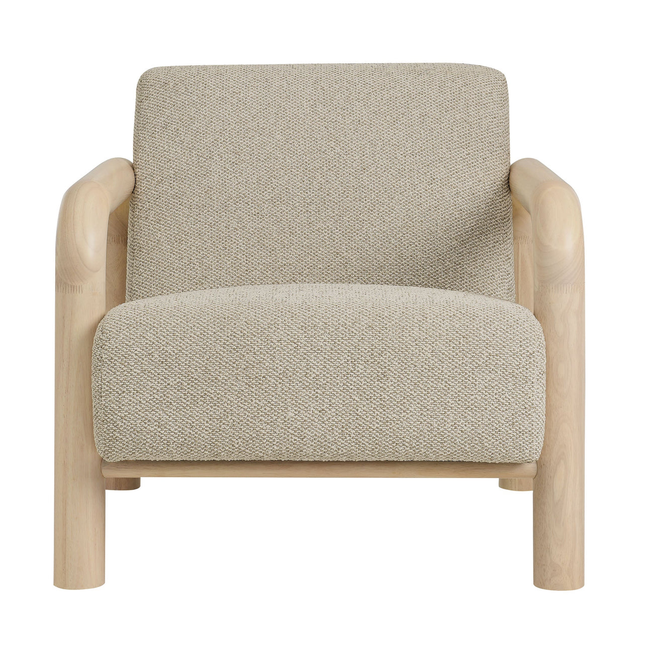 Sereno Tono Marmol / Madera Clara Silla de Acento