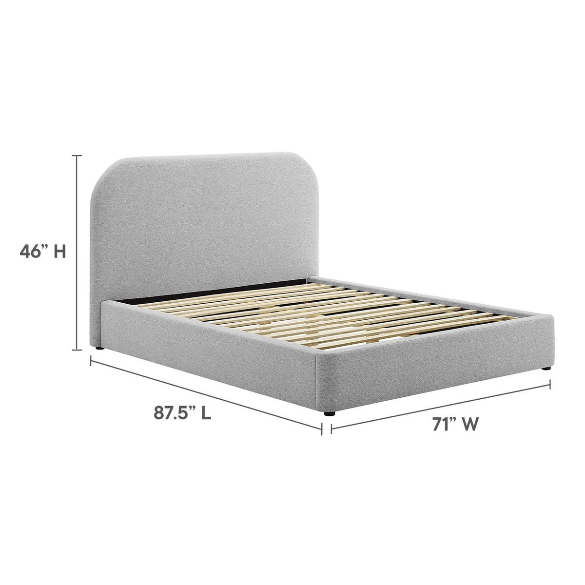 Keynote Cama Queen (Tela jaspeada)
