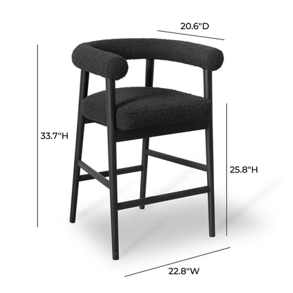 Spara Counter Stool (Bouclé)