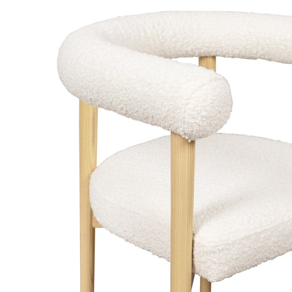 Spara Silla de Comedor (Bouclé)
