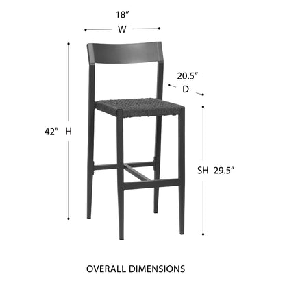Ronan Bar Stool Set de 2 (Exterior)