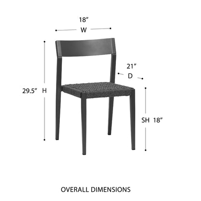 Ronan Silla de Comedor Set de 2 (Exterior)