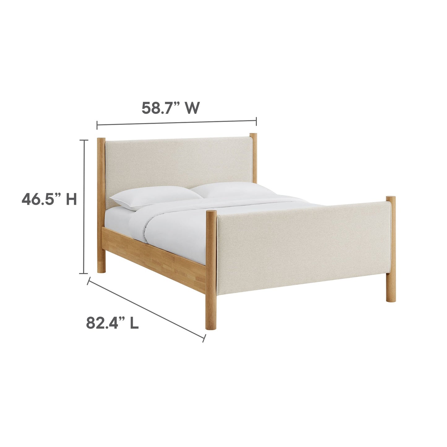 Maven Cama Full (Roble)