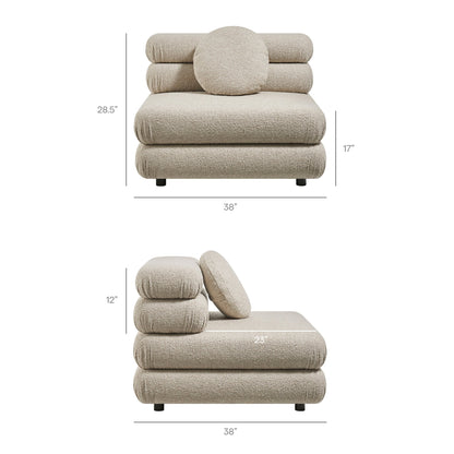 Jubilee Sofá Modular (Bouclé)