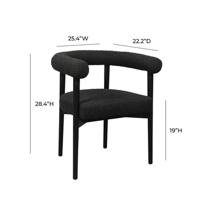 Spara Silla de Comedor (Bouclé)