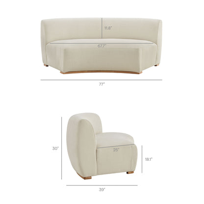 Rialta Sofá Modular (Tela)