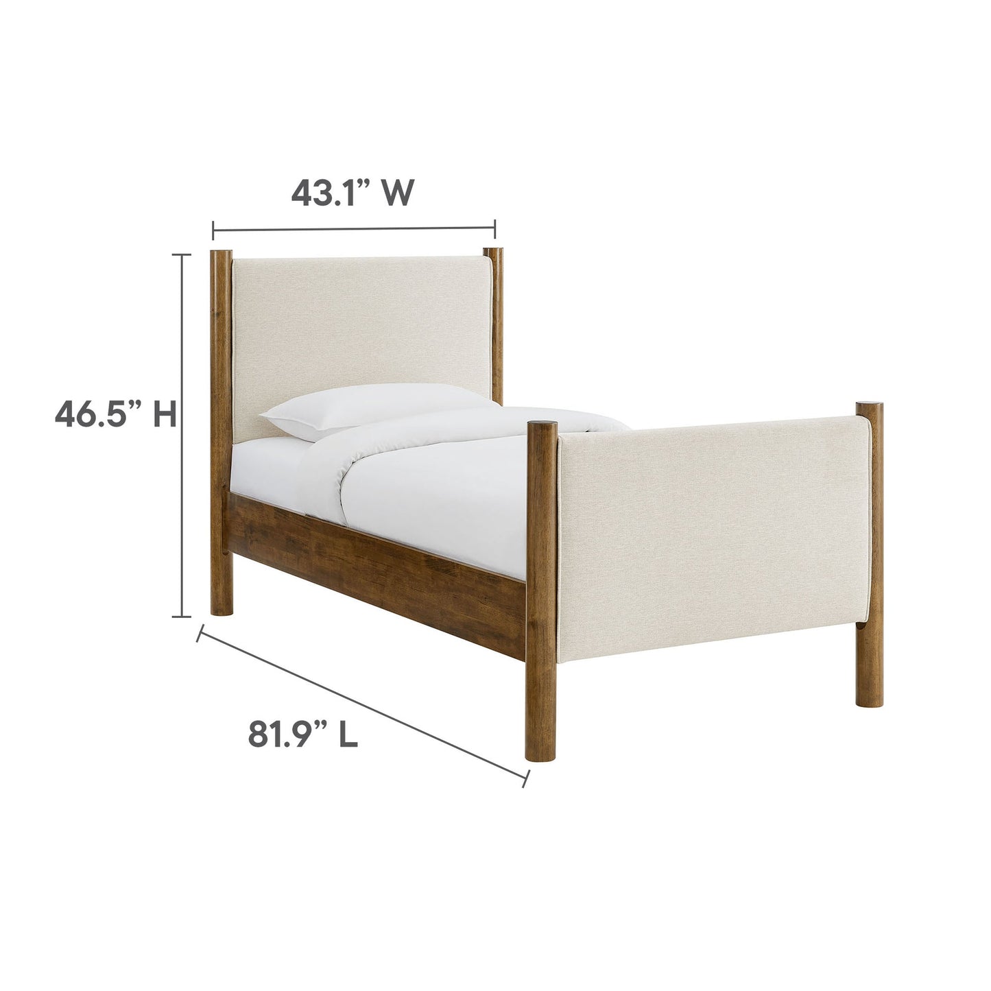 Maven Cama Twin (Nogal)