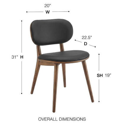 Norella Silla de comedor (Set de 2)