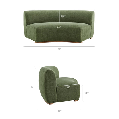 Rialta Sofá Modular (Tela)