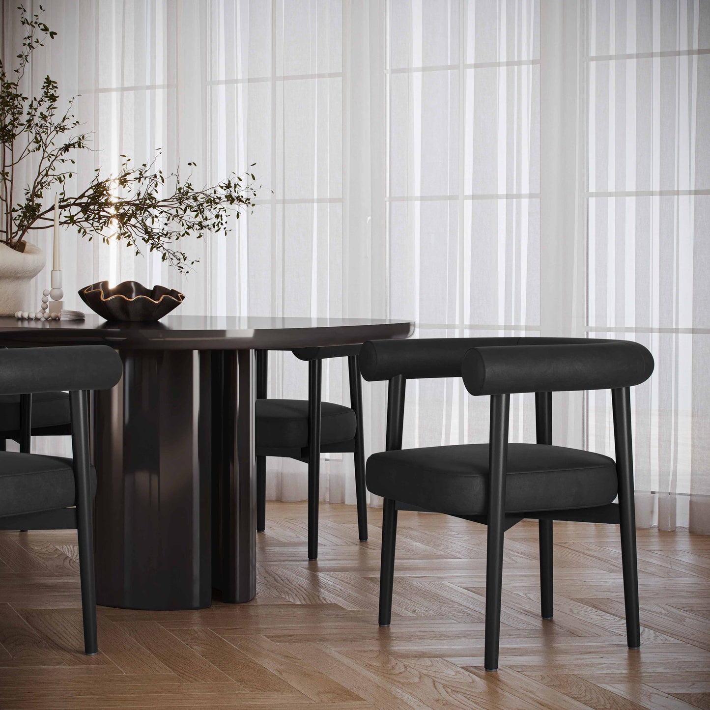 Spara Silla de Comedor (Vegan Leather)