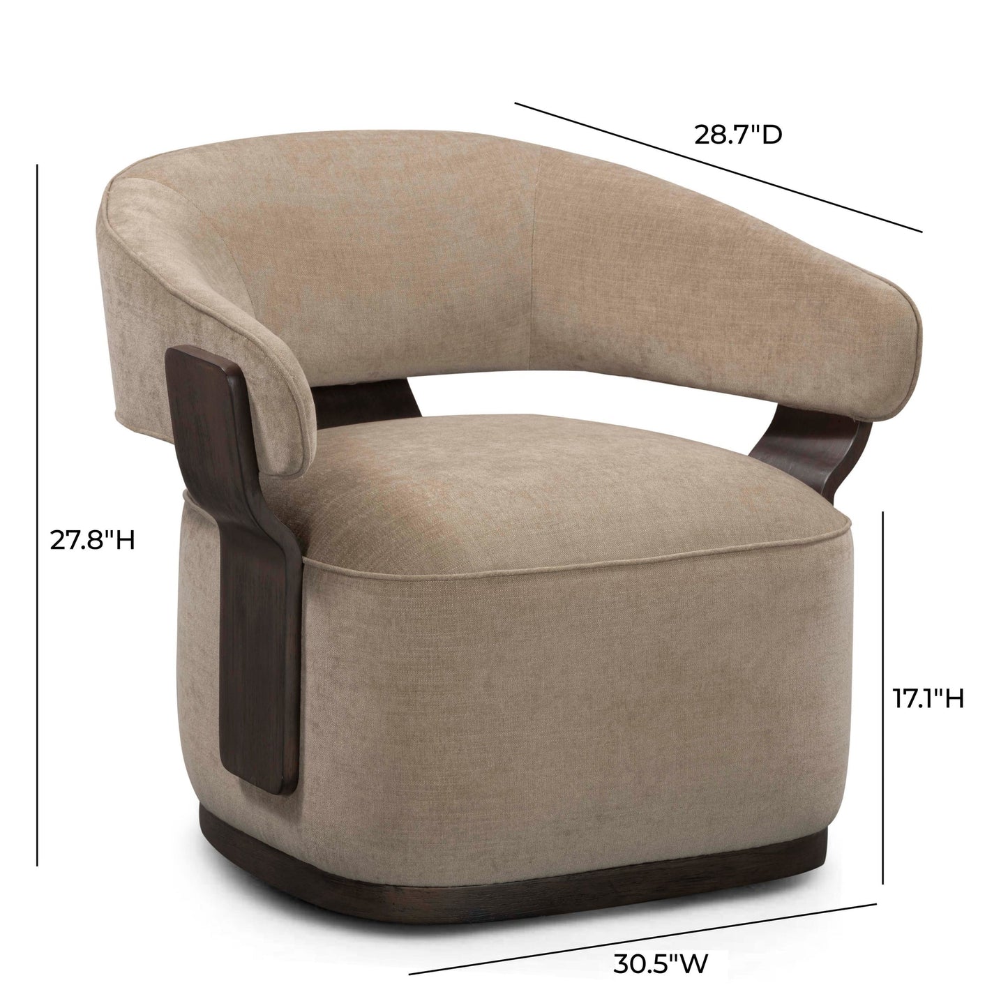 Madison Silla de Acento (Giratoria)
