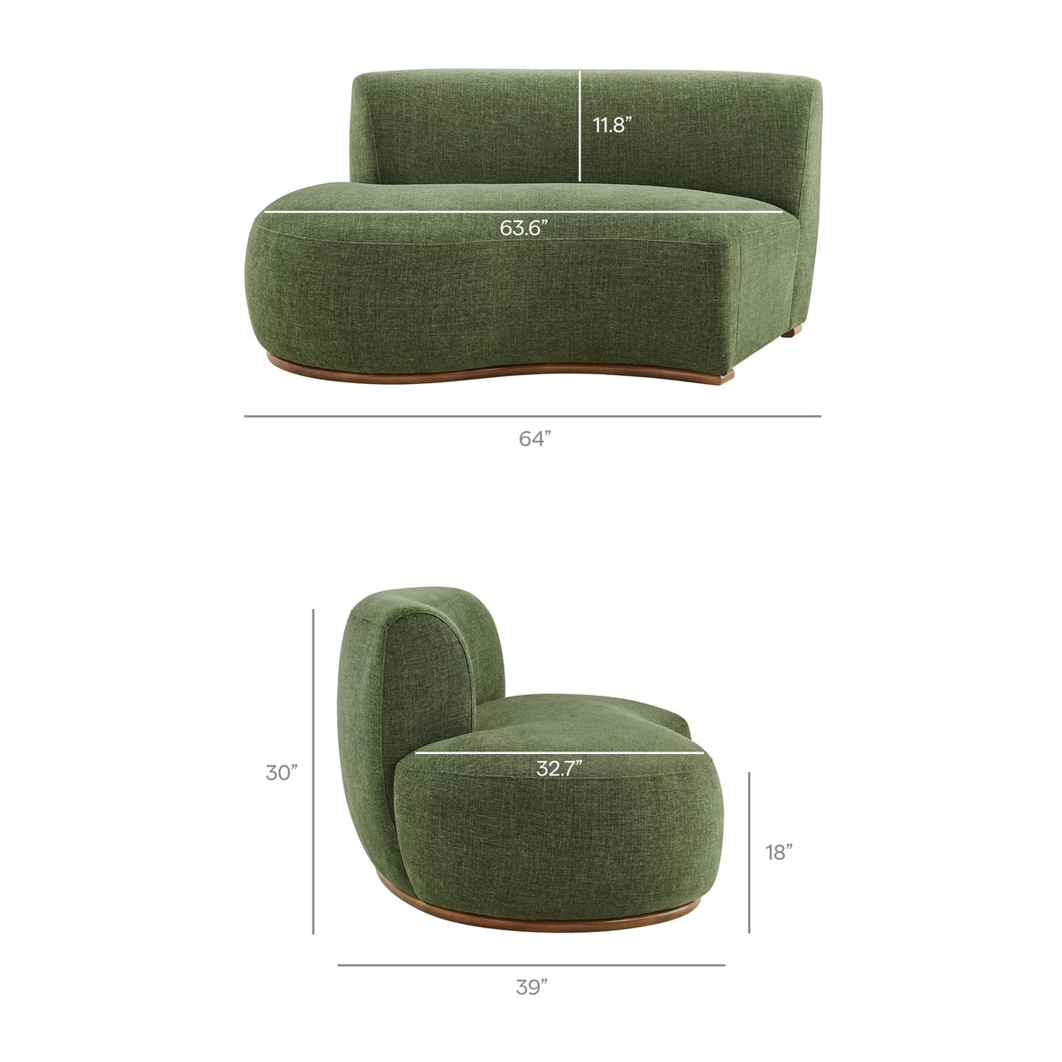 Rialta Sofá Modular (Tela)