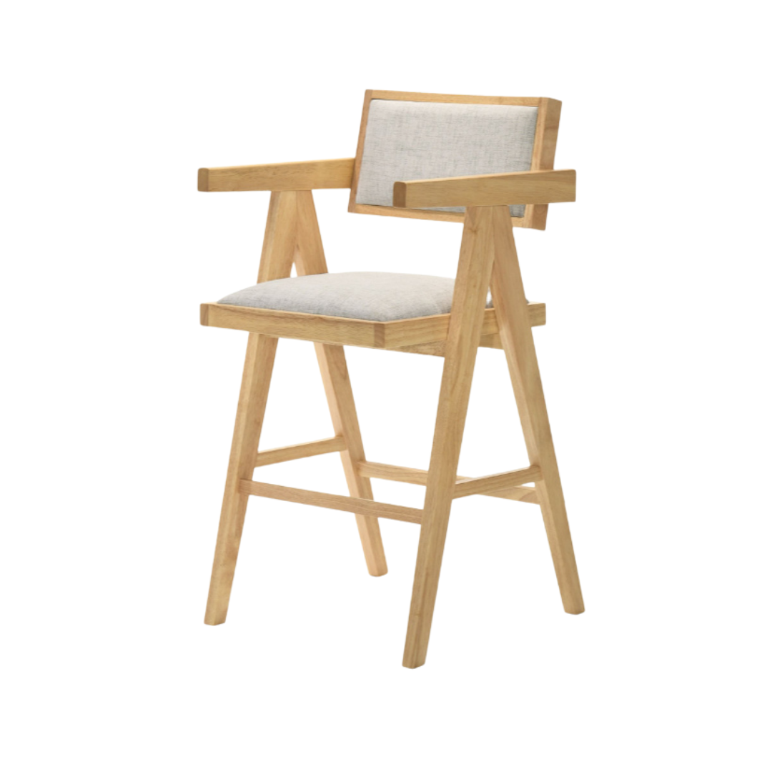 Fern Natural Counter Stool Set de 2