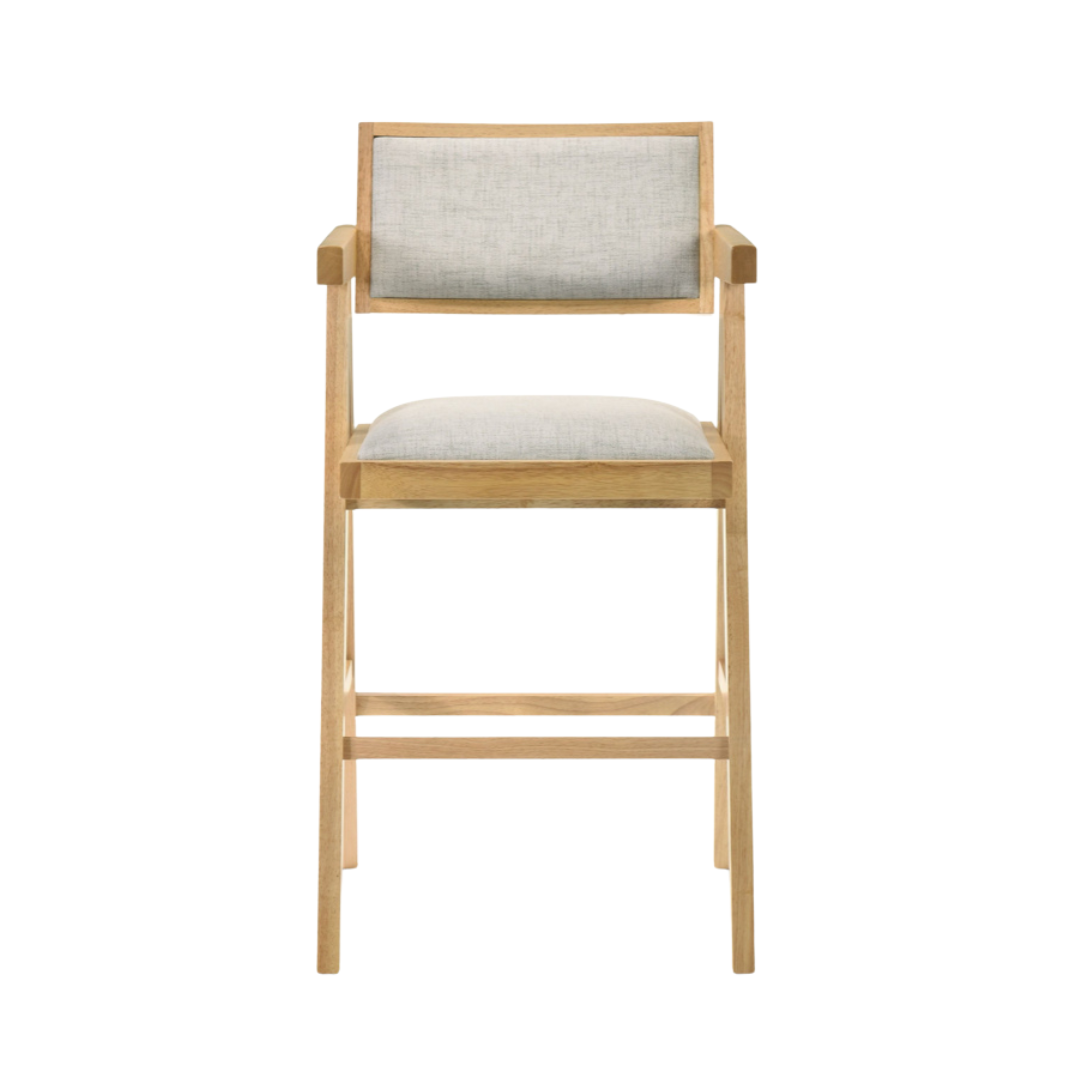 Fern Natural Counter Stool Set de 2