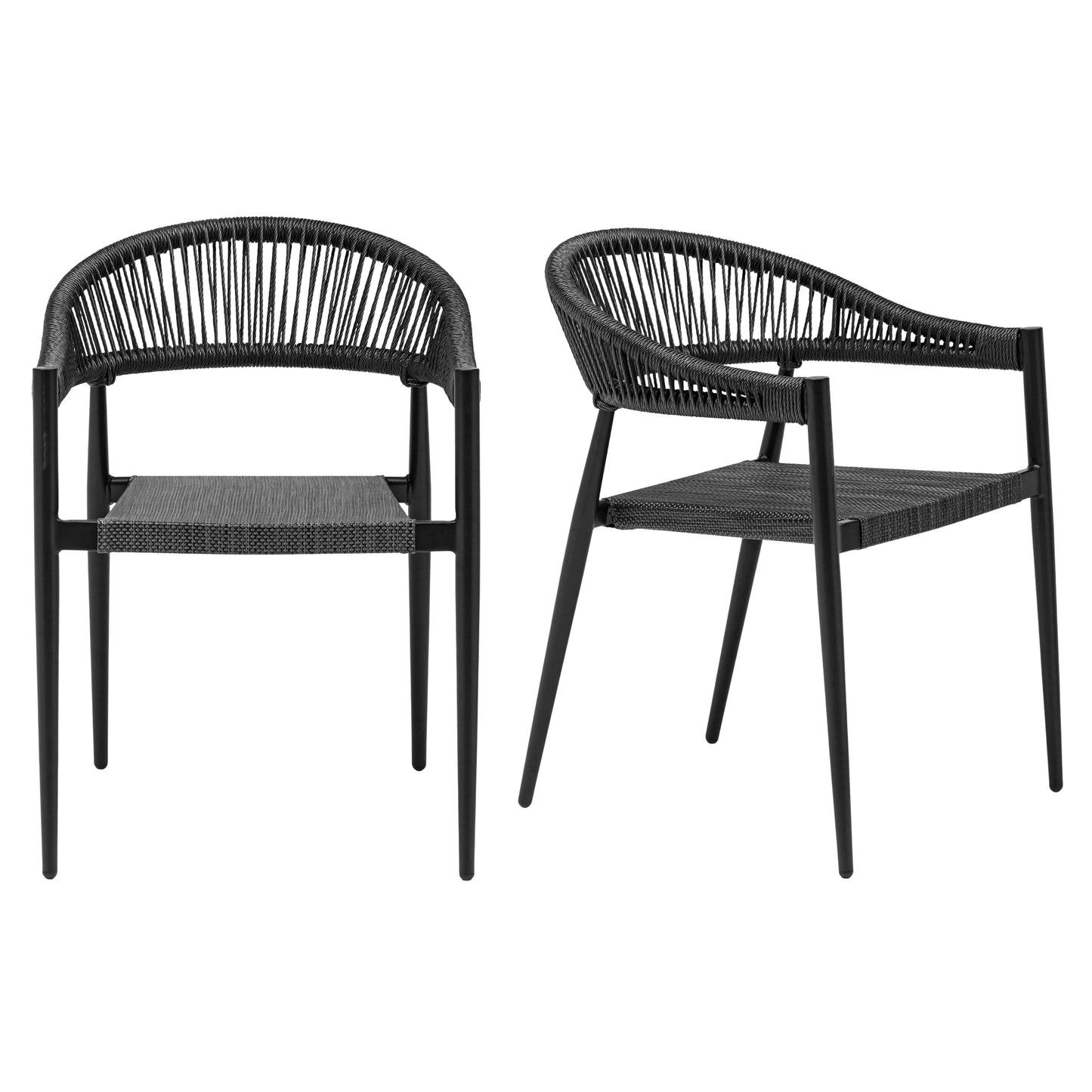 Iselin Silla de Comedor Set de 2 (Exterior)