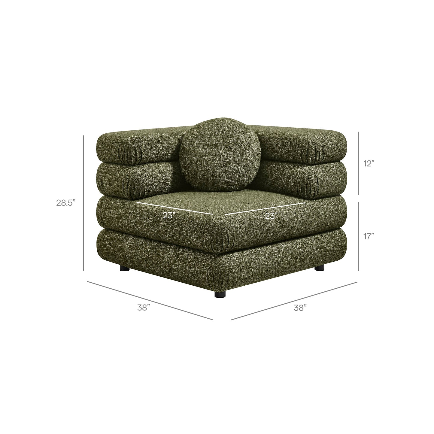 Jubilee Sofá Modular (Bouclé)