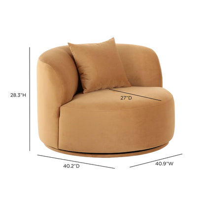 Fickle Silla de Acento (Giratoria)