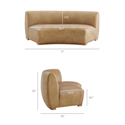 Rialta Sofá Modular (Vegan Leather)