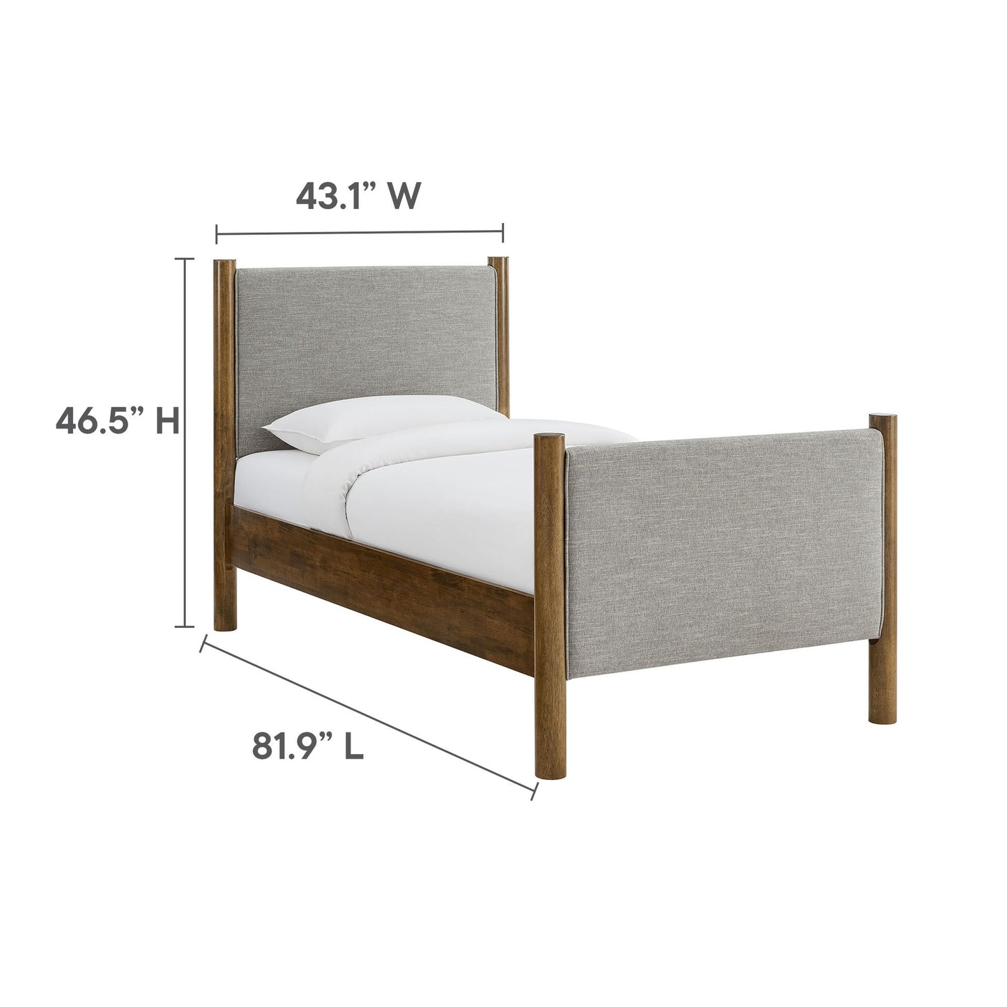 Maven Cama Twin (Nogal)