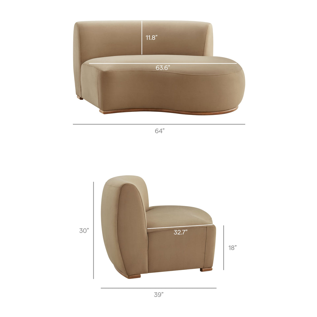 Rialta Sofá Modular (Velvet)
