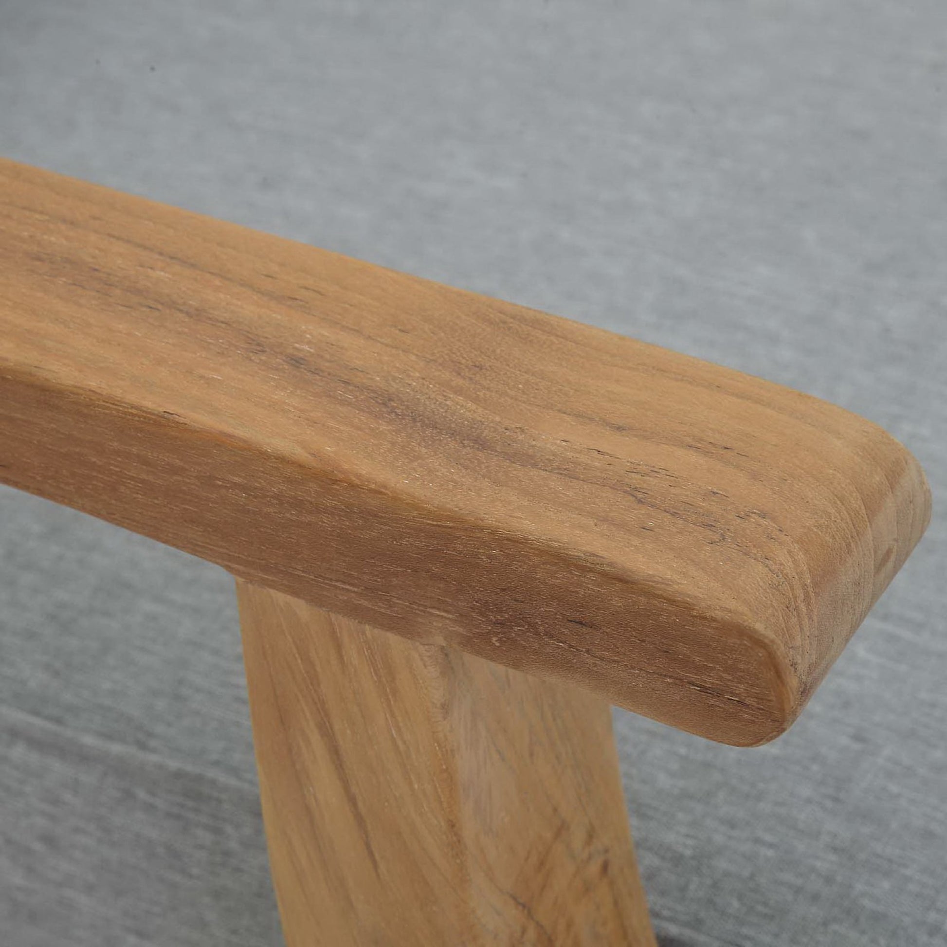 Marina Outdoor Patio Teak Left-Facing sofá