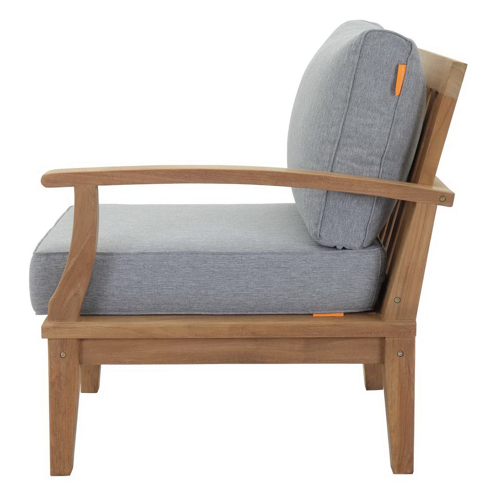 Marina Outdoor Patio Teak Right-Facing sofá