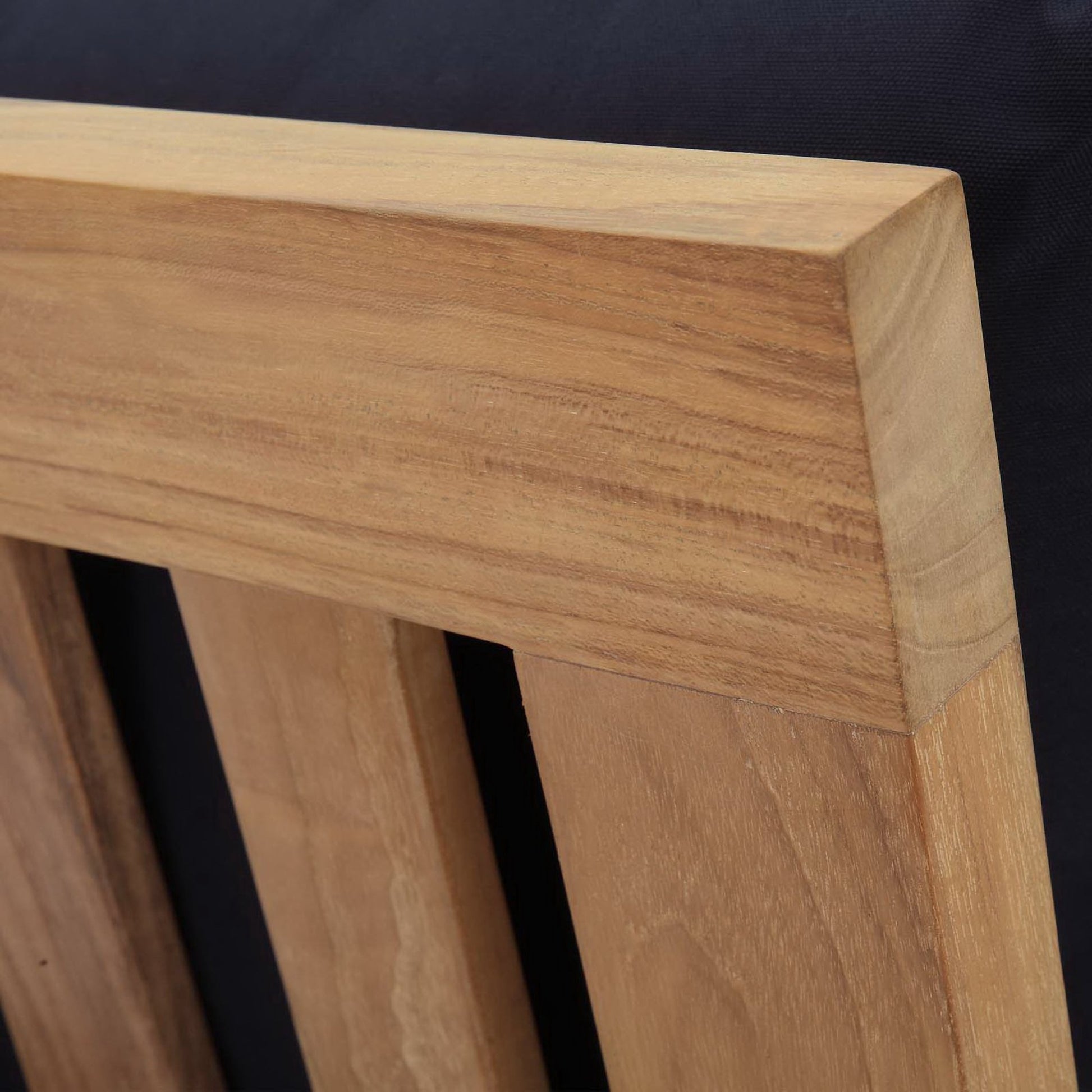 Marina Armless Outdoor Patio Teak sofá