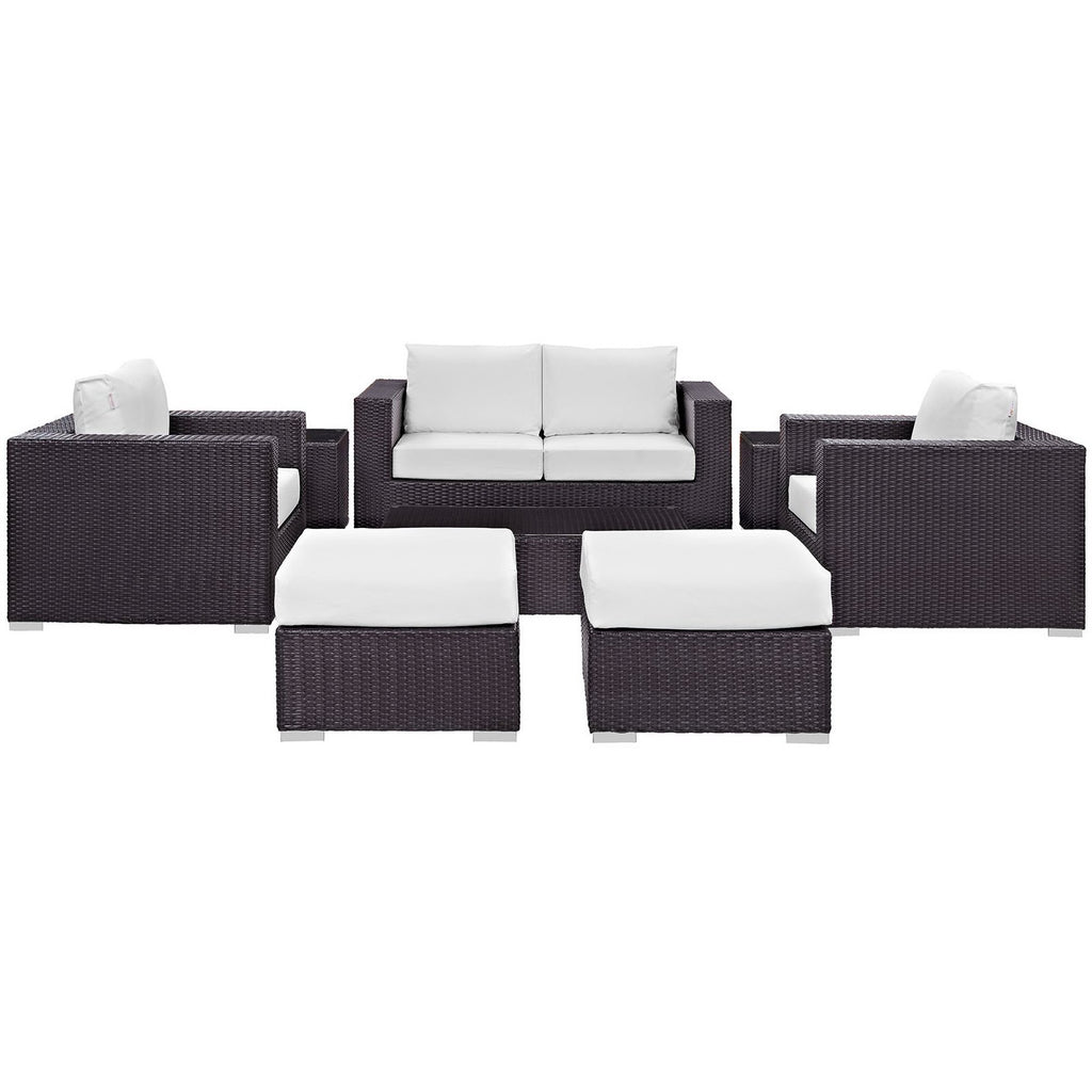 Convene 8 Piece Outdoor Patio sofá Set