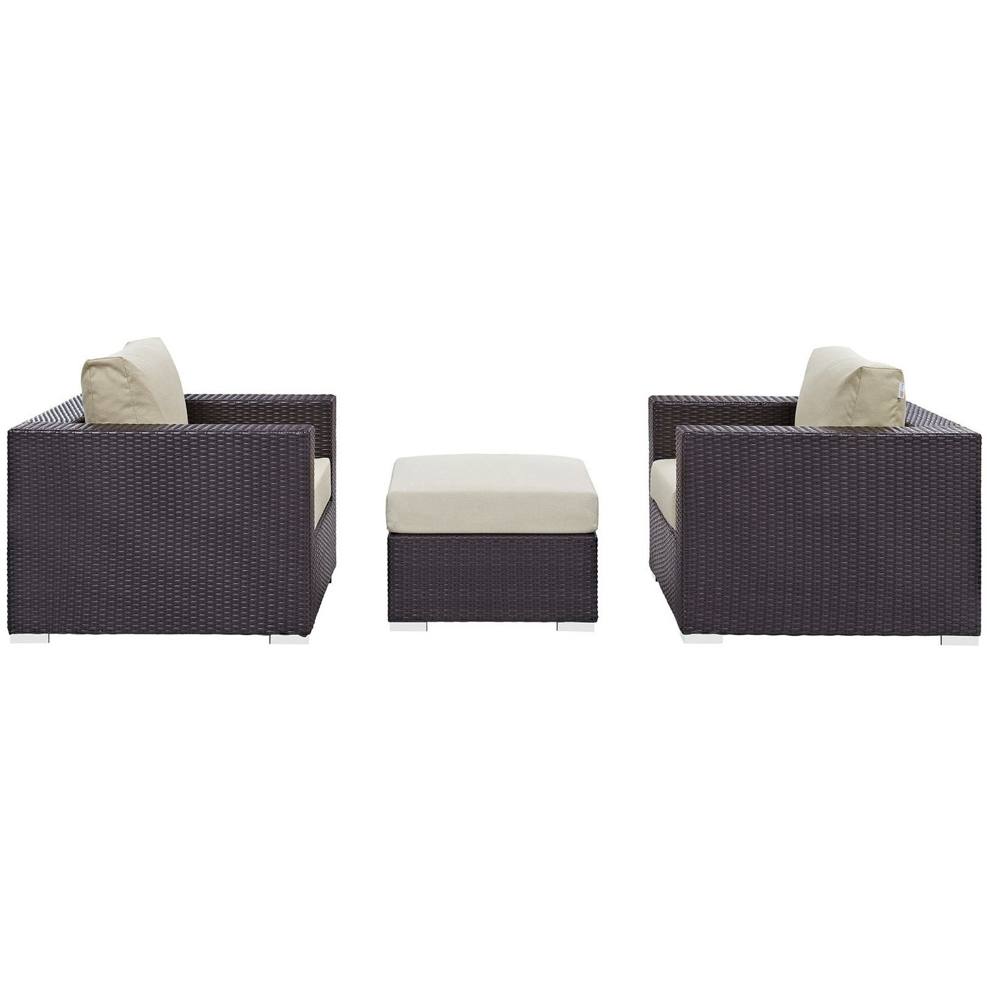 Convene 3 Piece Outdoor Patio sofá Set