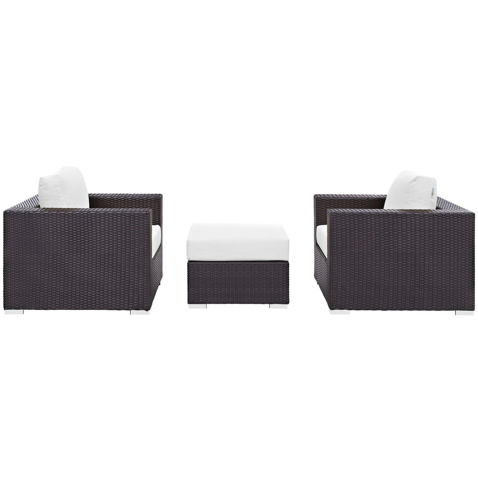 Convene 3 Piece Outdoor Patio sofá Set