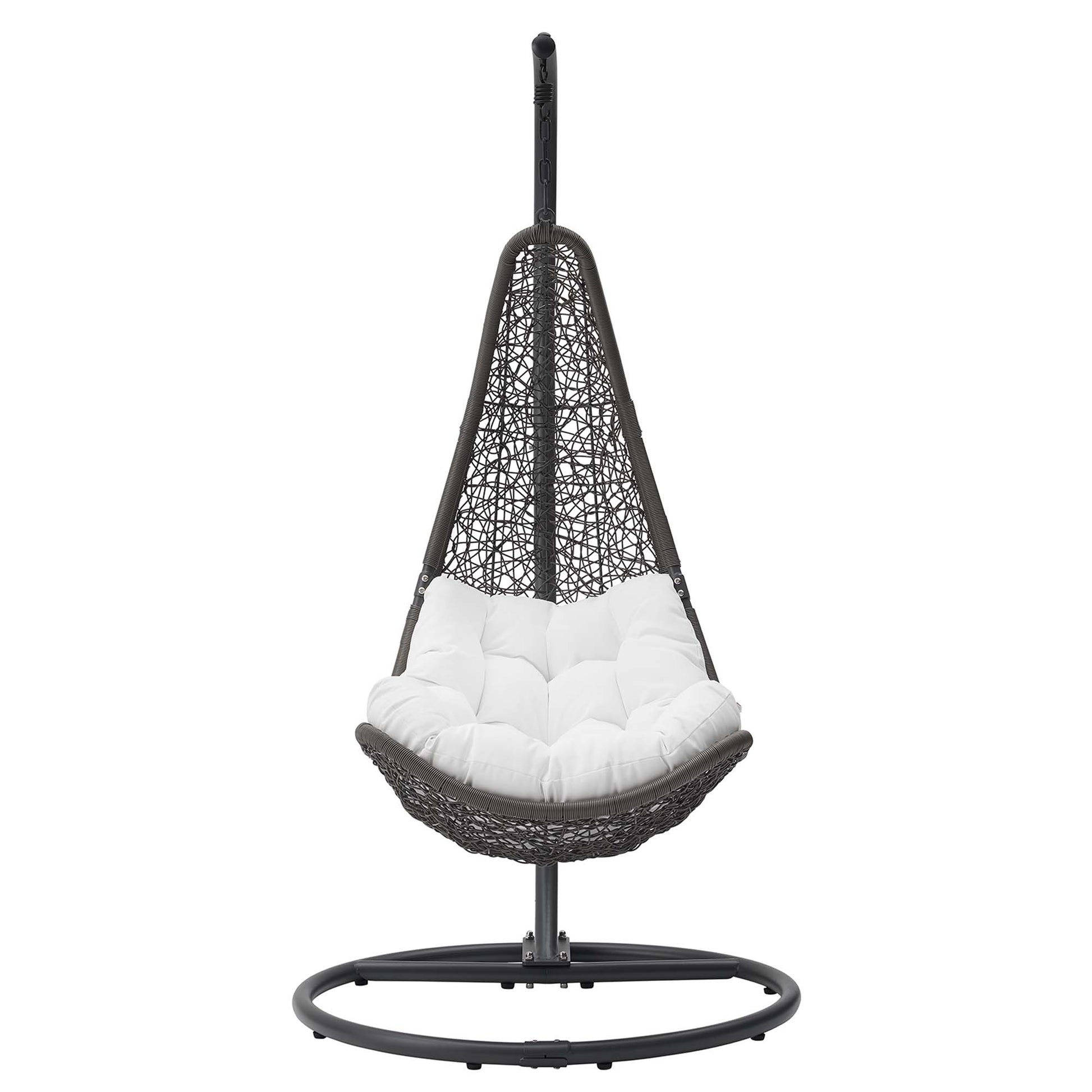 Abate Wicker Rattan Outdoor Patio Swing silla
