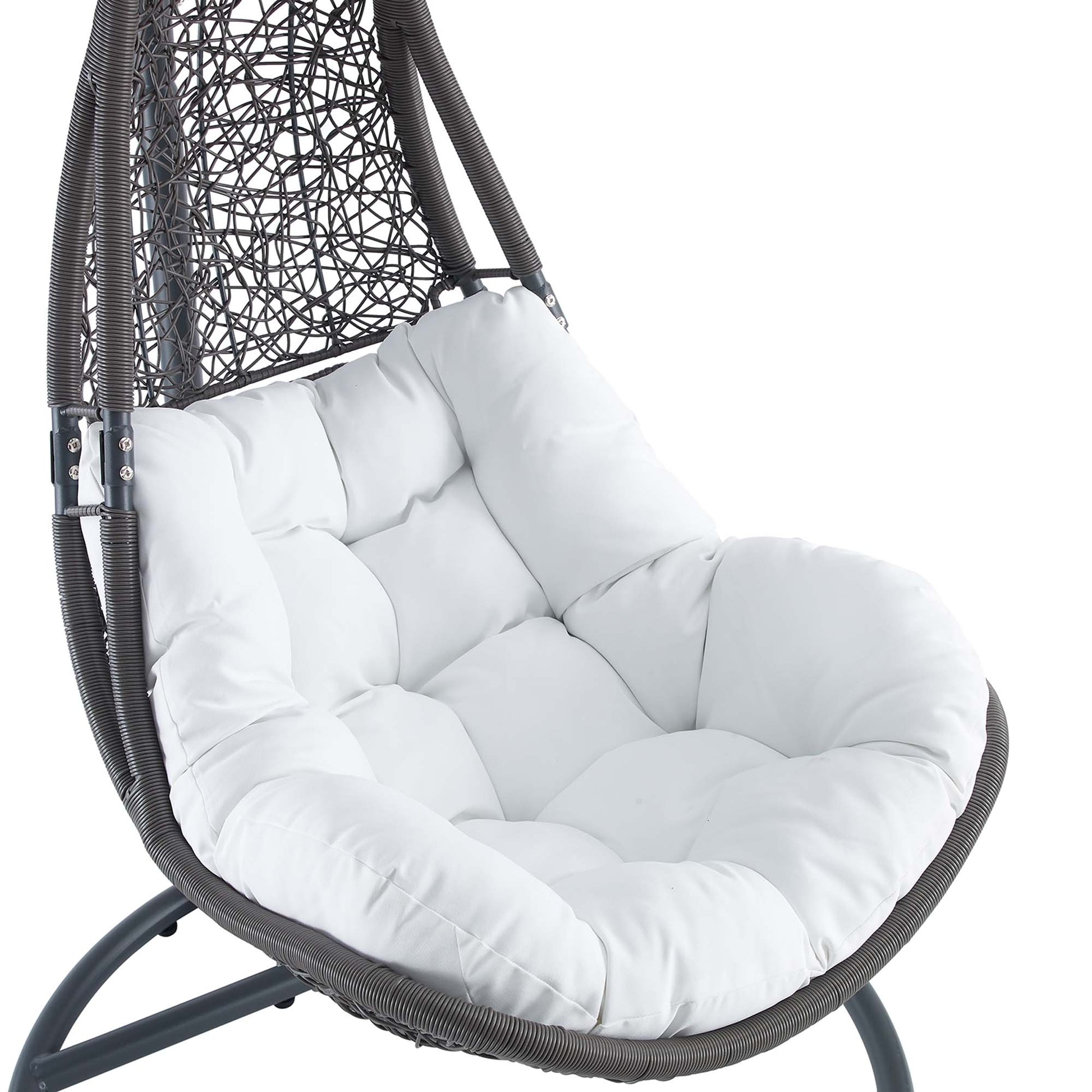 Abate Wicker Rattan Outdoor Patio Swing silla