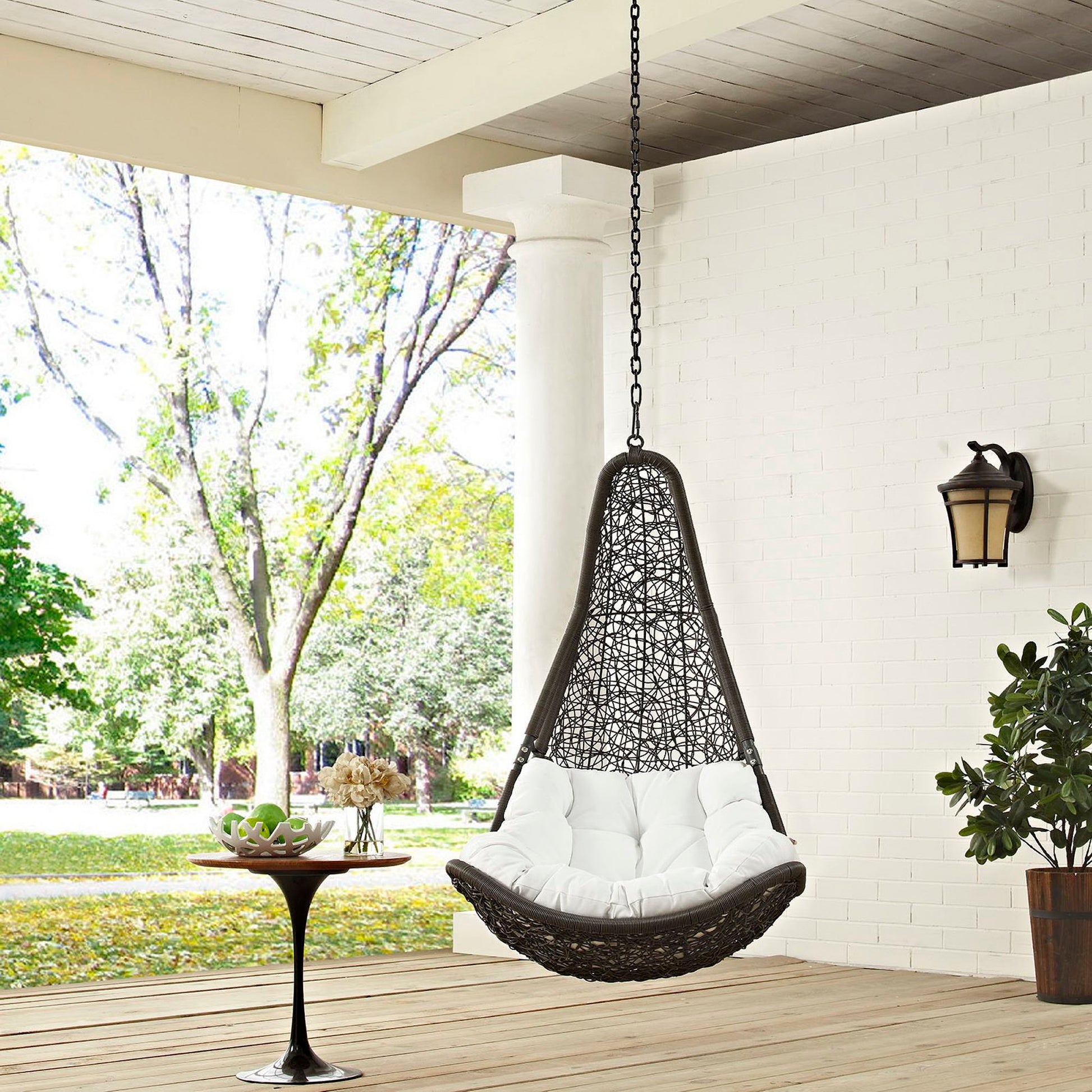 Abate Outdoor Patio Swing silla Without Stand
