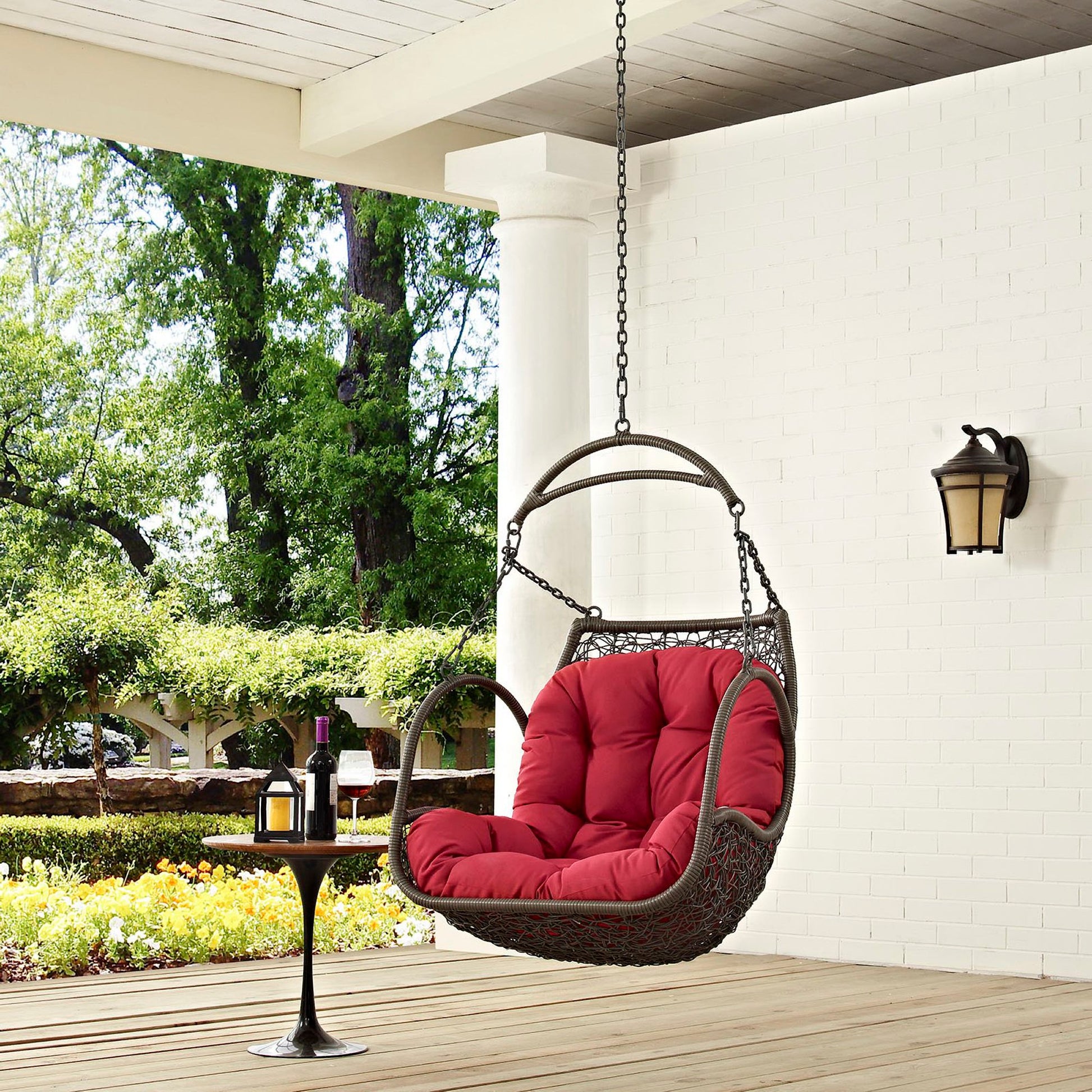 Arbor Outdoor Patio Swing silla Without Stand