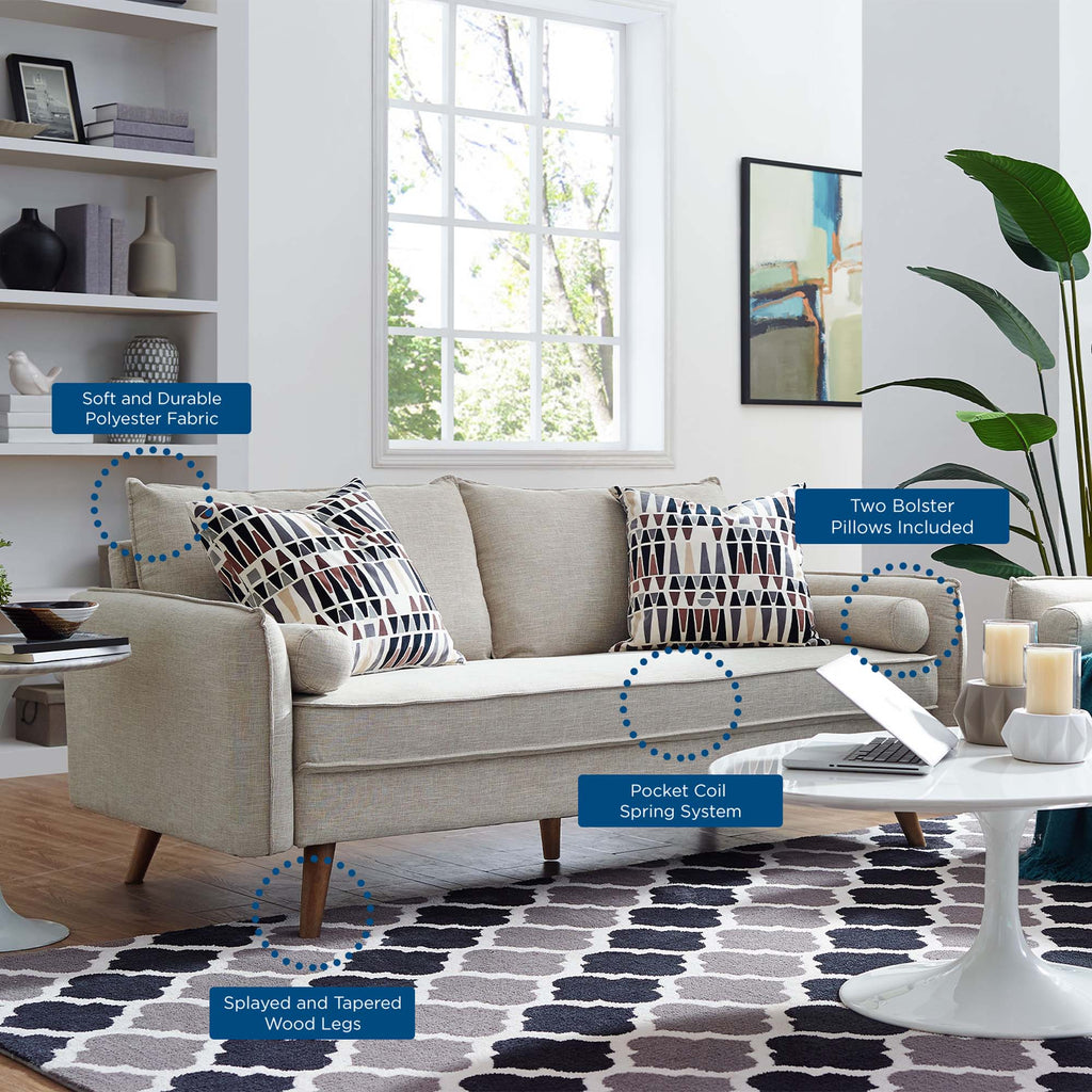 Revive Upholstered Fabric sofá