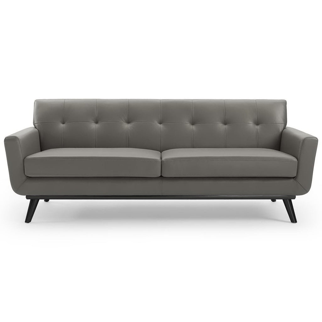 Engage Top-Grain Leather Living Room Lounge sofá