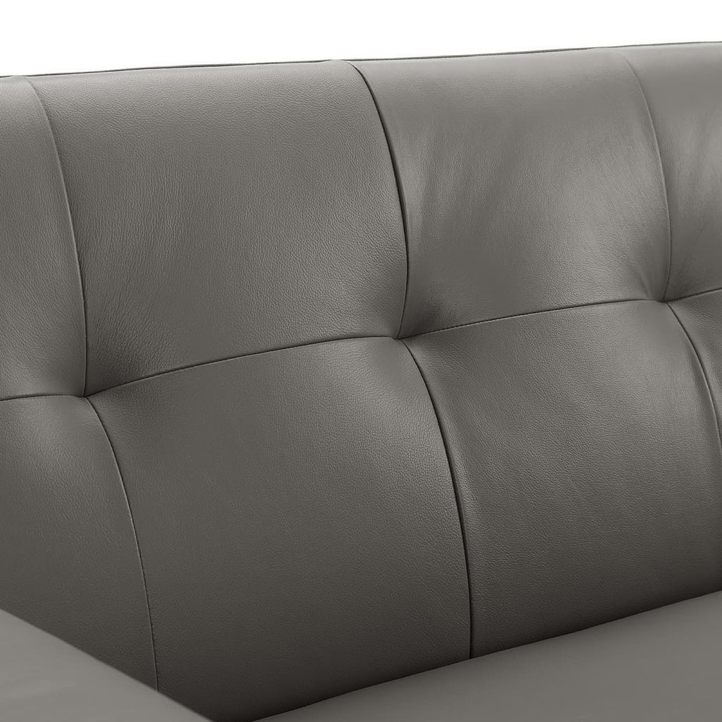 Engage Top-Grain Leather Living Room Lounge sofá