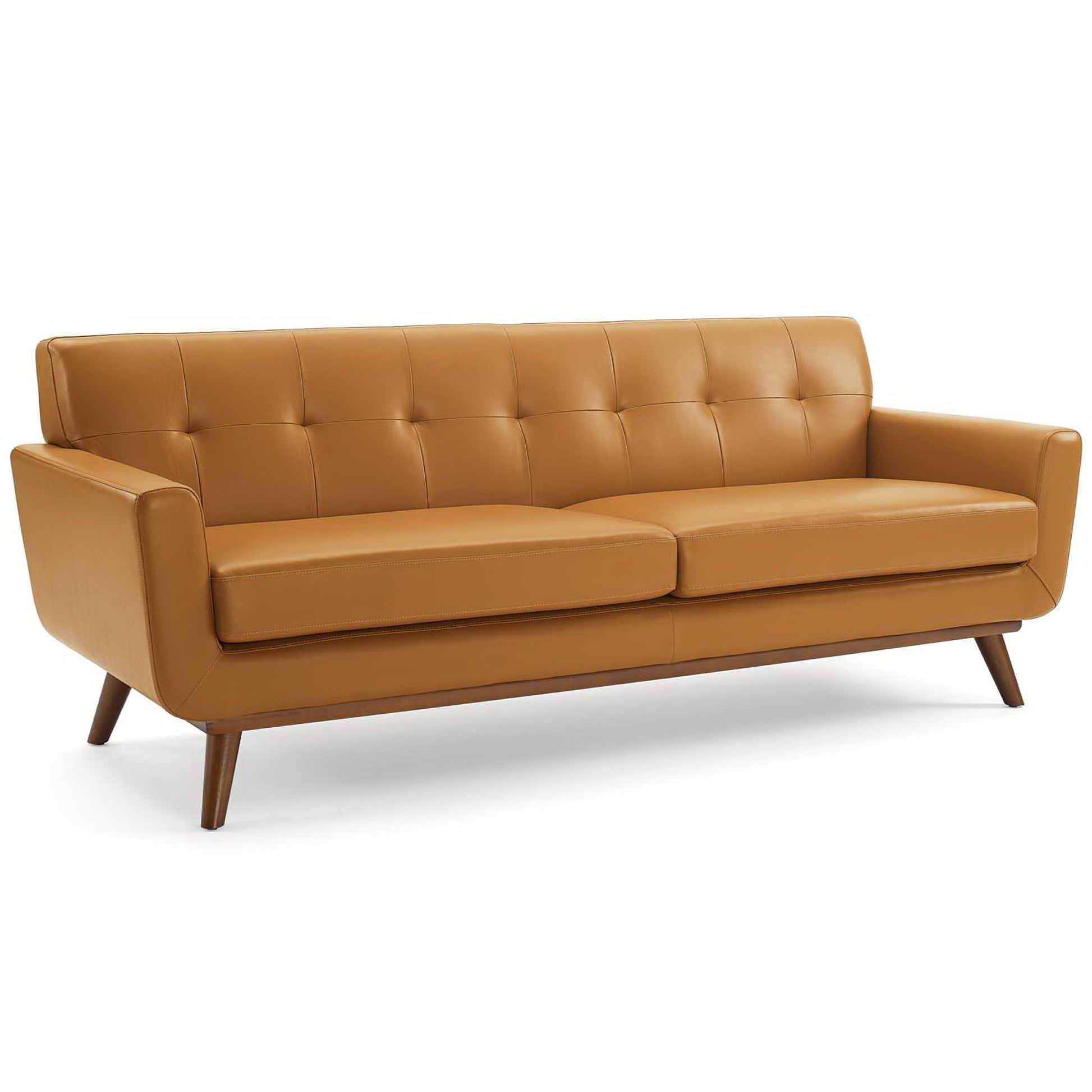 Engage Top-Grain Leather Living Room Lounge sofá