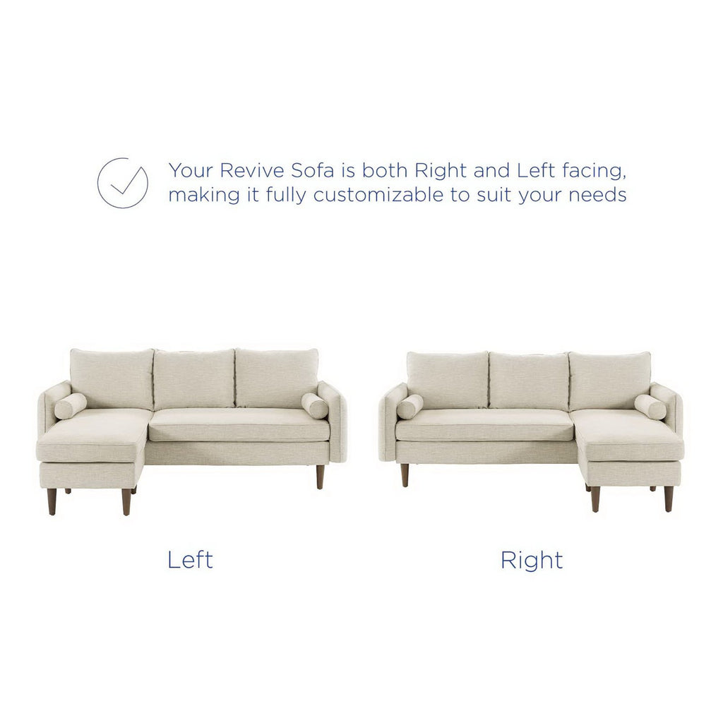 Revive Upholstered Right or Left Sectional sofá