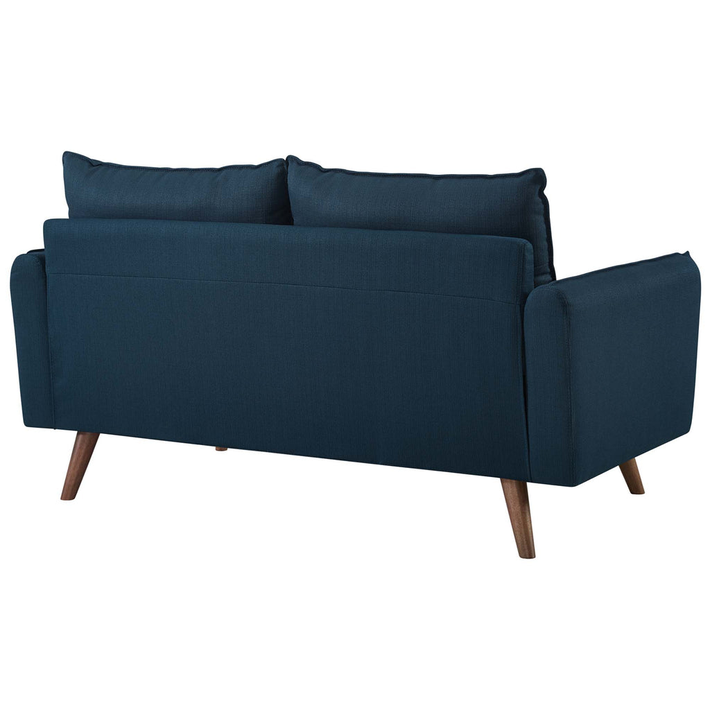 Revive Upholstered Fabric sofá and loveseat Set