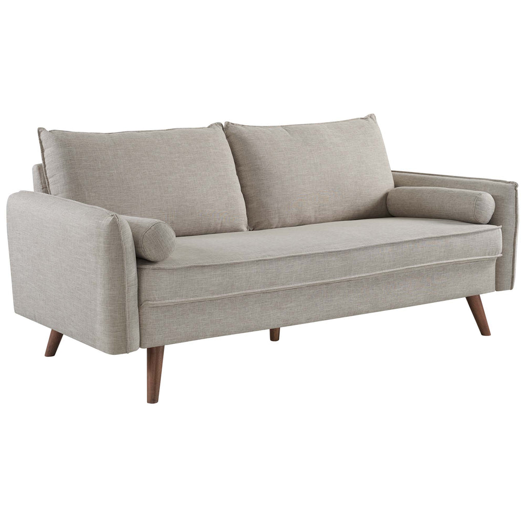 Revive Upholstered Fabric sofá and loveseat Set