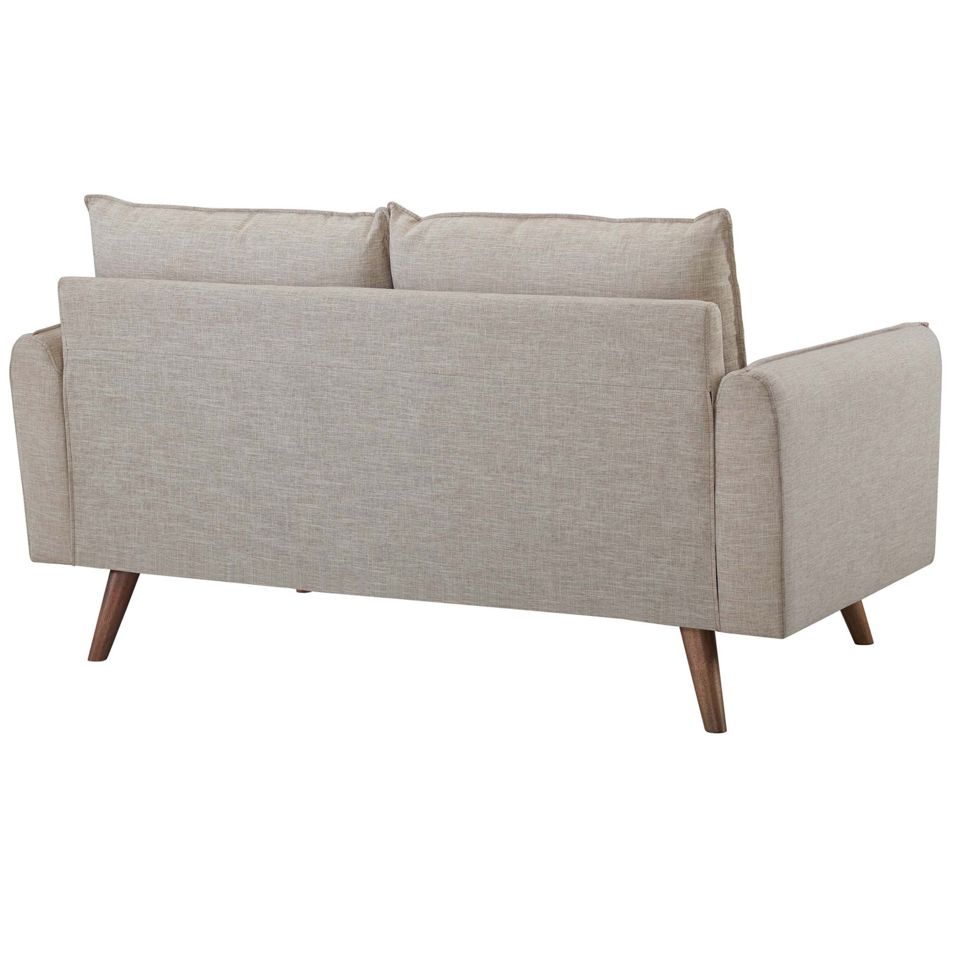 Revive Upholstered Fabric sofá and loveseat Set