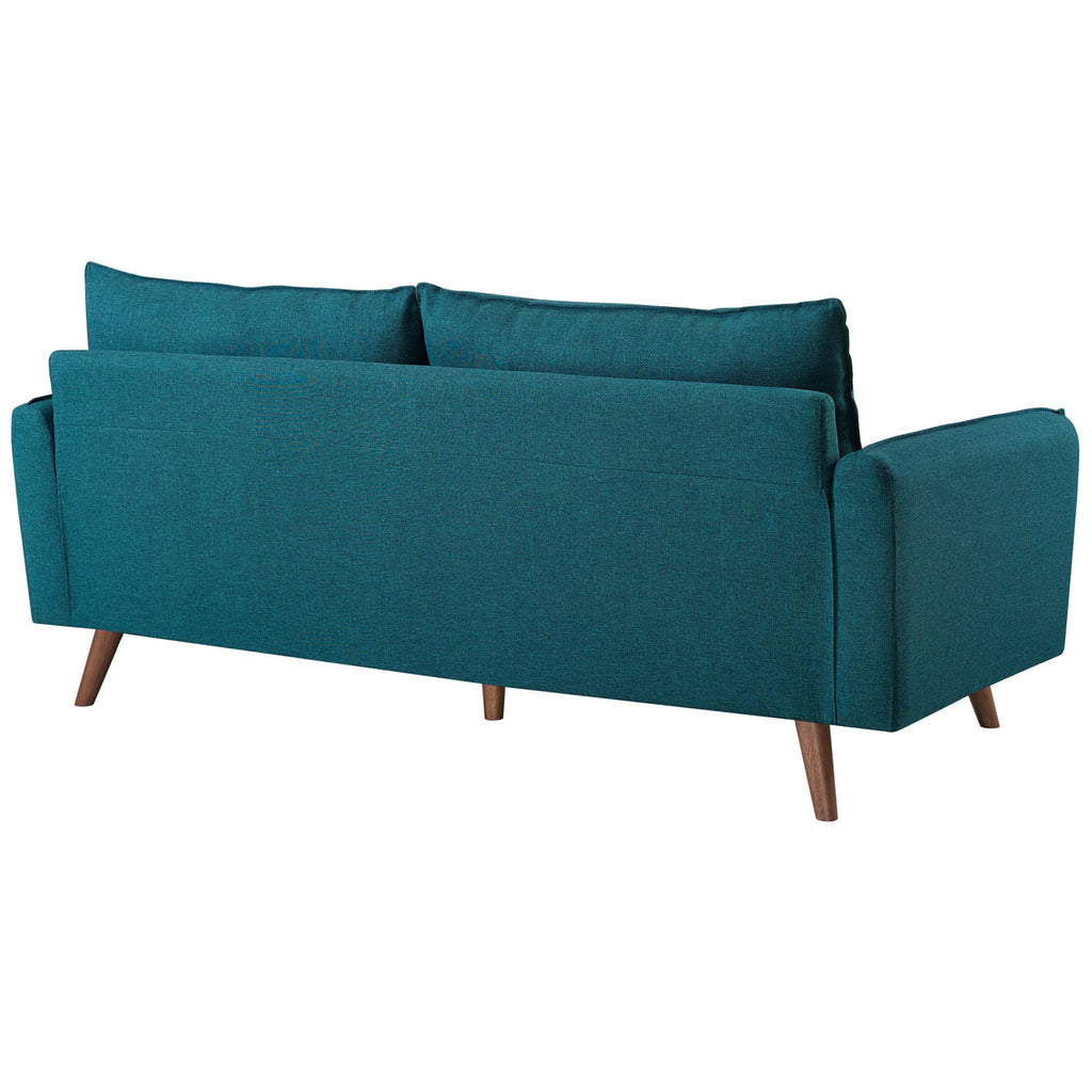 Revive Upholstered Fabric sofá and loveseat Set