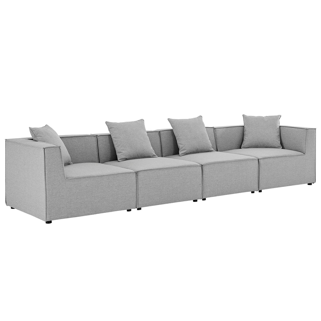 Saybrook 4-Piece Outdoor Patio Upholstered Sectional sofá
